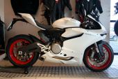 2014 Ducati 899 Panigale ABS White 3,293 Miles 1 Private Owner Ducati Alarm for sale