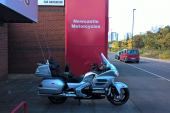 Honda GL1800 Goldwing with accessories for sale