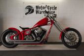 DARWIN BRASS BALLS 1450 “RED SLED CHOPPER” (St-422) CUSTOM NOT Harley Davidson for sale
