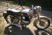 1953 BSA A10 Gold Flash Plunger electronic ignition good condition Classic bike for sale