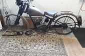 Royal Enfield Flying Flea 125 cc 2 - stroke motor cycle for restoration for sale