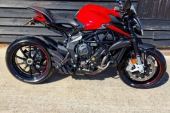 2020 MV AGUSTA DRAGSTER 800 Rosso - 1543 miles only! With warranty upto 1 year for sale