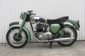 BSA A7 SHOOTING STAR 1954 500cc TWO TONE GREEN EARLY Model-SEE VIDEO for sale