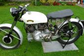 Vincent Rapide Motorcycle with modifications for sale