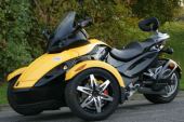 08/08 CAN-AM SPYDER GS SM5 HUGE SPEC WITH REVERSE & PRIVATE PLATE for sale