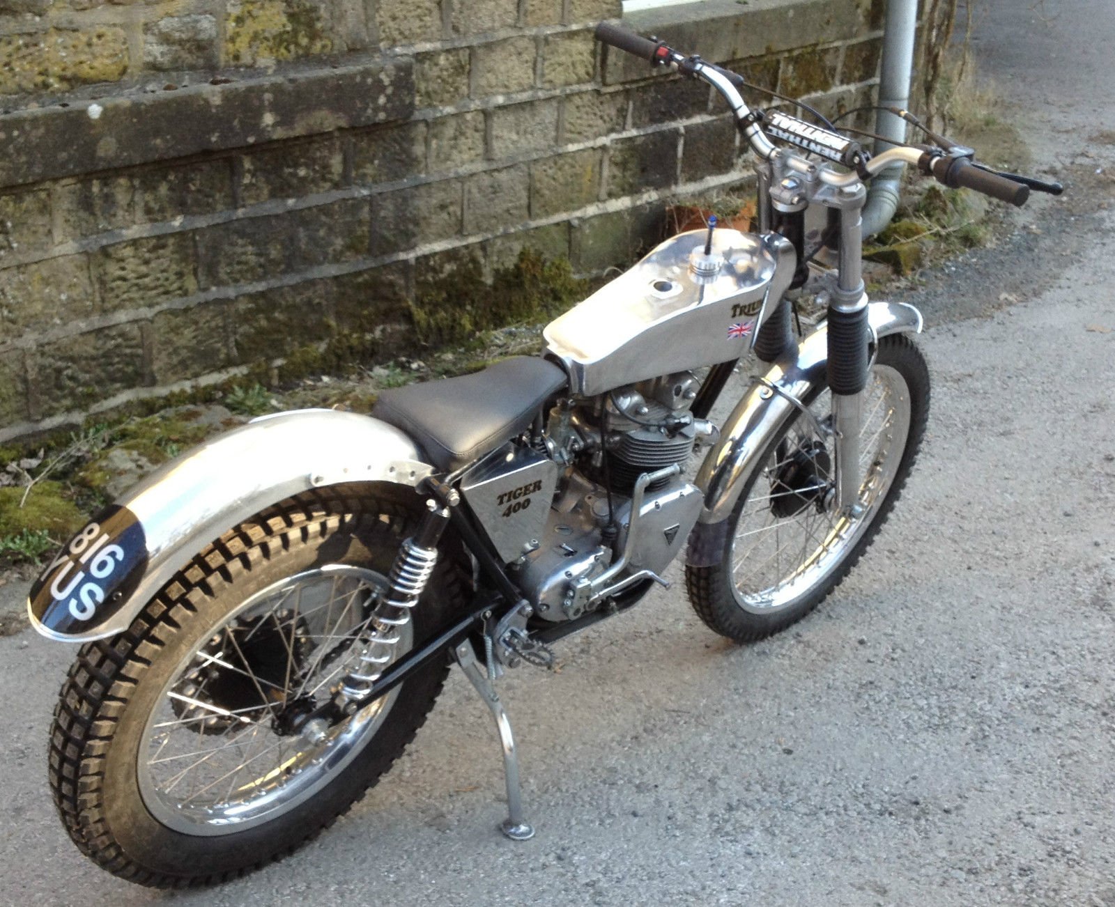 Vintage Trials Motorcycle 118