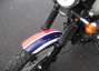Picture 5 - Triumph Scrambler 2013 custom red white blue paint work, single seat motorbike