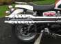 Picture 9 - Triumph Scrambler 2013 custom red white blue paint work, single seat motorbike