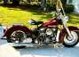 Picture 3 - 1949 Harley-Davidson, Burgundy motorbike
