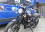 Picture 5 - New Triumph Scrambler 2014 Model in Matt Blue with Ceramic coated exhausts motorbike
