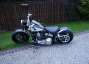 Picture 4 - Harley-Davidson Fatboy Custom FLSTF in Black & White motorbike