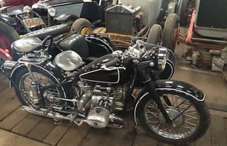 1967 Chang Jiang and sidecar motorbike