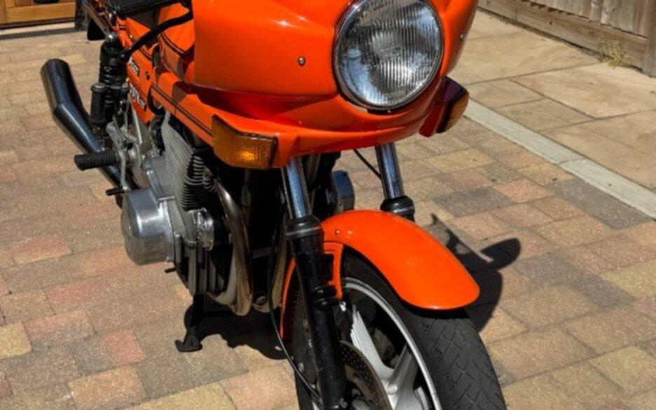 Laverda Jota 120, 1982, only 6397 miles from new, unrestored motorbike