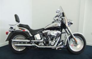 Harley Davidson 2003 ANNIVERSARY FATBOY LOW Miles motorbike