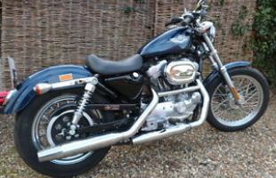 2003 Harley-Davidson XLH 883 100th Anniversary, 58 Miles motorbike