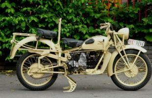 Moto Guzzi Alce, Libian war, military bike motorbike