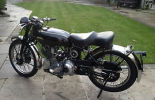 Vincent  Comet fully restored 1950 model motorbike