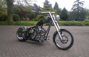 custom chopper motorbike s&s/harley motorbike