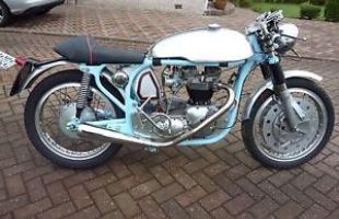 Triton 650 ,featherbed special with triumph engine motorbike