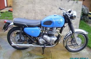 AJS 650 Hurricane Twin 1966 not Matchless or Norton motorbike
