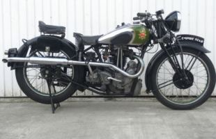 BSA EMPIRE STAR 496cc 1936 ORIGINAL TRANSFERRABLE REG OLD AND NEW LOG BOOK motorbike