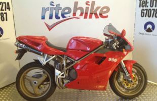 Ducati 996 BIPOSTO 1998 R REG 22406 MLS LIKE 918 998 748 SP1 motorbike