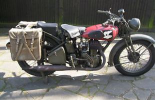 Norton 16H WD 1943 500cc motorbike