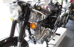 Royal Enfield Clubman motorbike