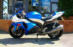 2010 Suzuki GSXR 1000 K9 Super Sport 999cc Blue motorbike