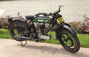 BSA S26 1926 4.93 hp 500cc side valve motorbike