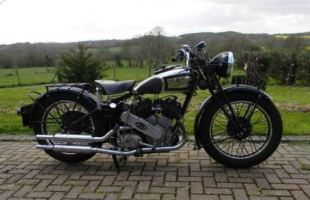 1939 AJS 1000 V-Twin motorbike