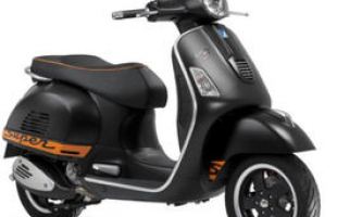 Vespa GTS Supersport 300 Special edition new 2013 colour 10.6% APR* motorbike