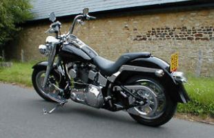 2001 Harley-Davidson Softail FLSTF 1450 Fat Boy (carburettor model) motorbike