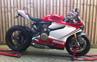Ducati 1199S Panigale Tricolore motorbike