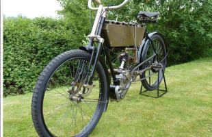 1907 Griffon veteran motor cycle vintage bike pioneer motorcycle motorbike