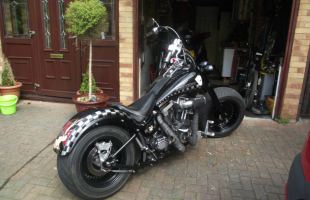 Harley Davidson FATBOY CUSTOM CHOPPER SOFT TAIL motorbike