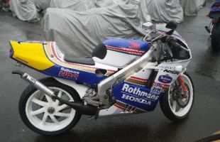Honda NSR250R SP 1993 in Rothmans colours with JHA exhausts motorbike