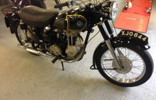 1955 AJS 350cc single MS16 Classic British Motorcycle not BSA norton matchless motorbike