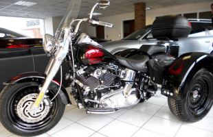 08/58 Harley Davidson FLSTF FAT BOY SOFTAIL TRIKE ...VERY SPECIAL... motorbike