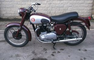 BSA A7 1954 motorbike