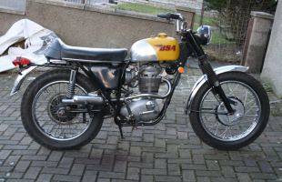 1968 BSA Victor special, matching numbers, classic offroader. british project motorbike