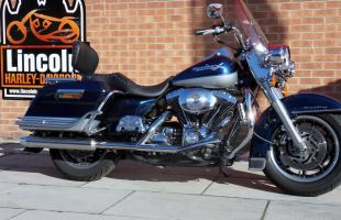2001 Harley-Davidson FLHR ROAD KING - BLUE/SILVER TWO TONE - STAGE1 motorbike