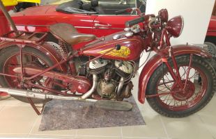 INDIAN SPORT SCOUT 750CC 1937 motorbike
