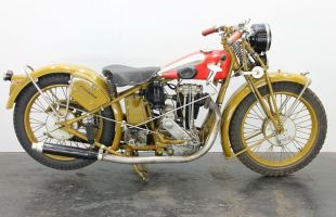 Motosacoche Model 310 1928 350cc 1 cyl ohv motorbike