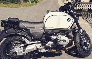 BMW moto r1200r scrambler cafe racer custom motorcycle - accept crypto motorbike