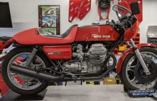 1976 Moto Guzzi 850 Lemans motorbike