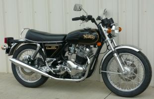 1975 Norton Commando, colour Black, Paynesville, Minnesota motorbike