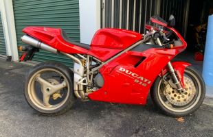 1995 Ducati Superbike motorbike