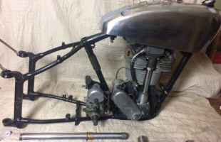 1950 500cc DOHC Manx Norton Project M30 (Cooper) Cammy Racer motorbike