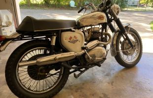 1964 BSA Firebird motorbike